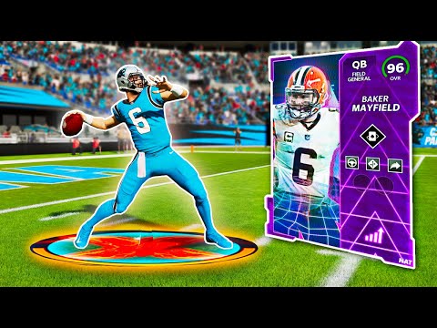 BAKER MAYFIELD THROWS DIMES ON THE PANTHERS THEME TEAM! - Madden 22 Ultimate Team