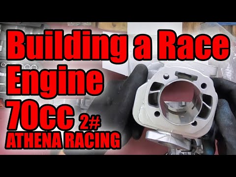 Athena Racing - Building a Race Engine 70cc | Bws | Booster | Zuma - 2º Episode