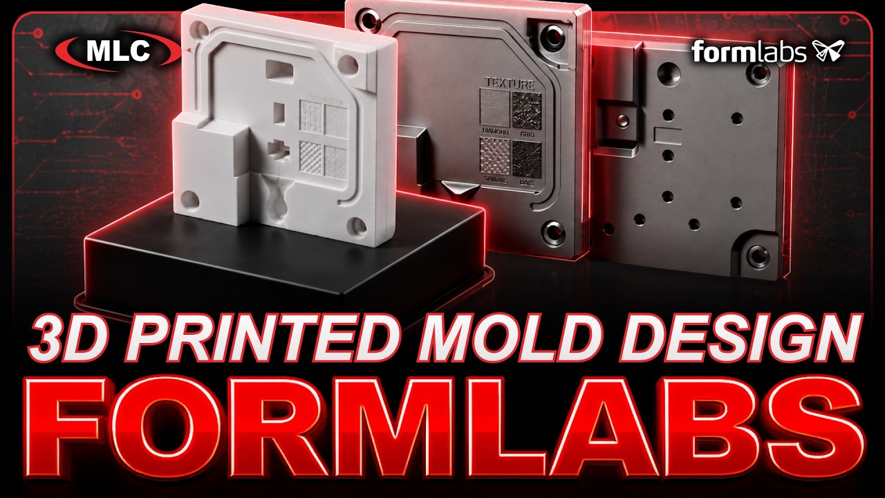 3D Printing an Injection Mold Insert | Formlabs Form 4 Rigid 10K