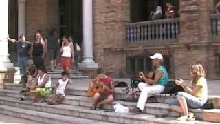 Obiedx in Plaza de España, Sevilla!! PART 5!!