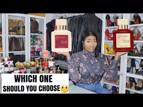 MAISON FRANCIS KURKDJIAN BACCARAT ROUGE 540 EDP VS EXTRAIT| WHICH ONE TO CHOOSE? |AITHEGREAT