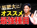 【筋肥大しないほうが難しい!?】筋肥大するなら○○種目をやれ!