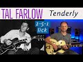 Tal Farlow 'Tenderly' 2-5-1 lick lesson - How to Play it, Why it Works