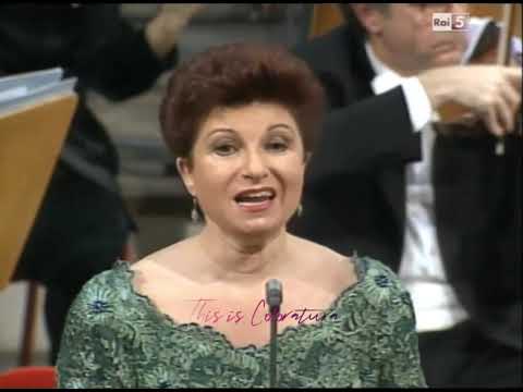 (Rare) Semiramide: Bel raggio lusinghier - Mariella Devia - Rossini Gala 1992 Turin (HD)