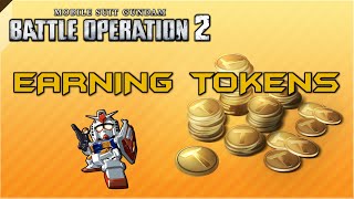 Mobile Suit Gundam Battle Operation 2: How To Earn Tokens