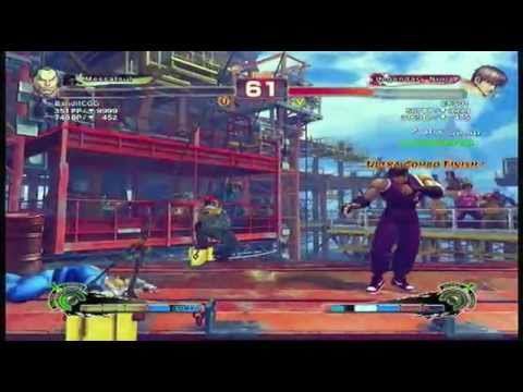 SSF4 Arcade Edition - EKS (Guy) v.s Bandit CGG (Dan)