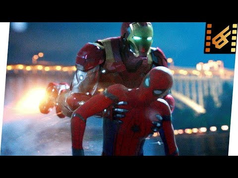 Iron Man Saves Spider Man Scene   Spider Man Homecoming 2017 Best Movie Clips 4K