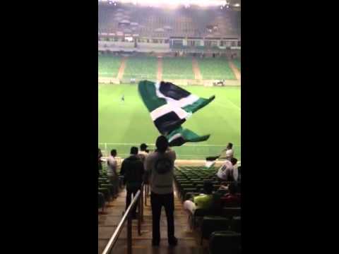 "Entrada da banda - América x URT" Barra: Barra Una &bull; Club: América Mineiro