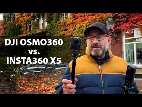 DJI OSMO360 vs Insta360 X5
