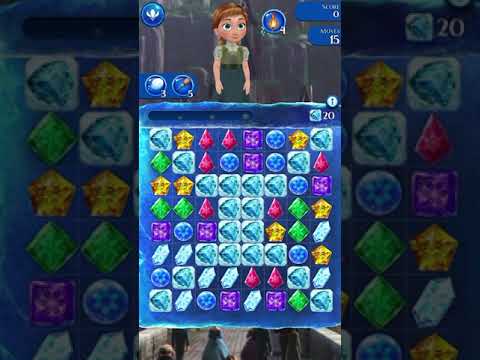 Disney Frozen Free Fall LEVEL 36