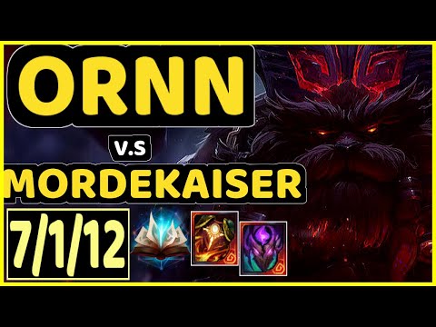 MAGIFELIX (ORNN) vs MORDEKAISER - 7/1/12 KDA TOP CHALLENGER GAMEPLAY - EUW