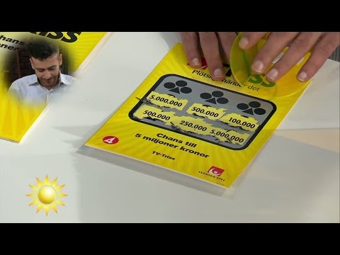 Ismail skrapar triss - Nyhetsmorgon (TV4)