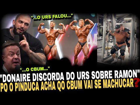 ISSO DONAIRE DISCORDA DO URS SOBRE RAMON, PINDUCA SOBRE CBUM VEJA!!