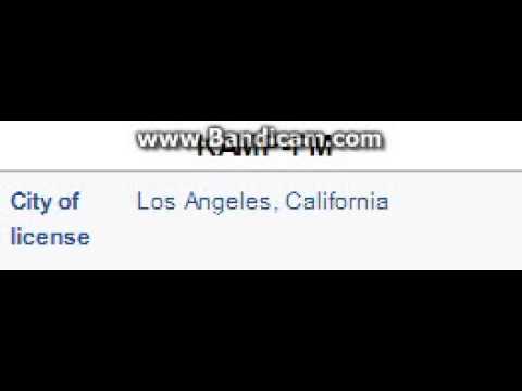97.1 KAMP-FM Los Angeles, CA (Top 40) 2pm TOTH ID (2/14/15)