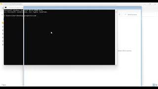 CMD | Open a Folder with Visual Studio Code