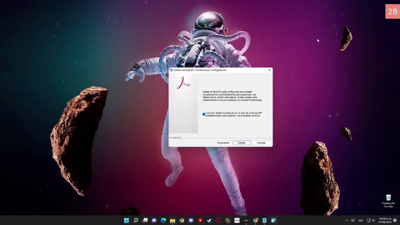 COMO DESCARGAR E INSTALAR ADOBE ACROBAT PRO DC 2023 CON LICENCIA PERMANENTE EN ESPAÑOL