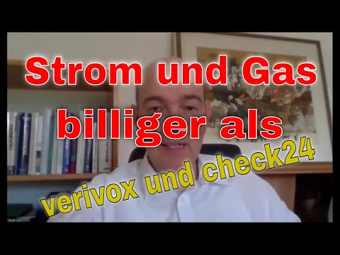 Gaskosten senken und Stromkosten senken besser als verivox und check24