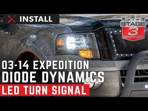 2003-2014 Expedition Diode Dynamics LED Front Turn Signal Install