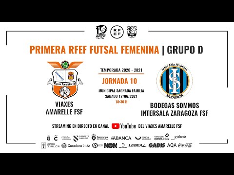 Viaxes Amarelle FSF - Bodegas Sommos Intersala Zaragoza FSF | 10ª Jornada | 1ª RFEF Futsal Femenina
