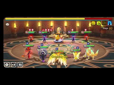 Summoners War ToA 80 Seara - F2P team