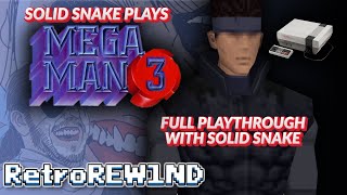 Deep Fake Solid Snake Plays Mega Man 3