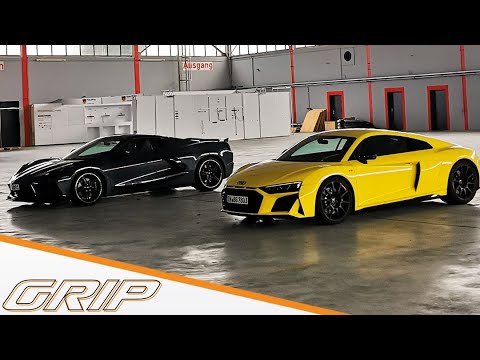 Hecktriebler-King 👑: Audi R8 V10 RWD vs. Corvette C8 Stingray I GRIP