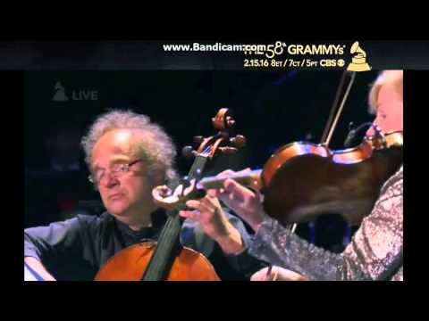 Takacs Quartet performing Haydn's Rider in 58th GRAMMYS Award 2016