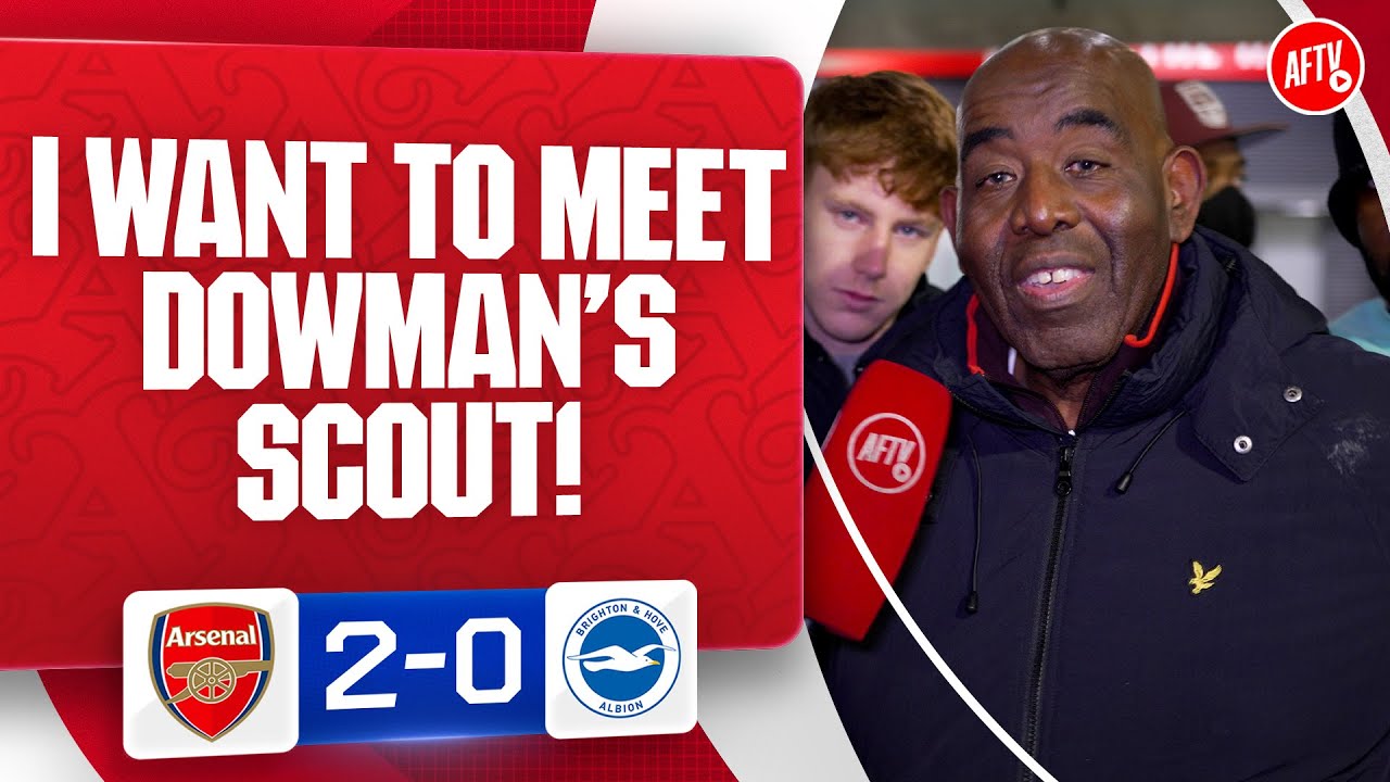 I Want To Meet Max Dowman’s Scout! (Robbie) | Arsenal 2-0 Brighton