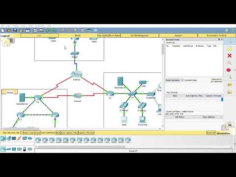 Cisco Packet Tracer  3.3.3.3 Explore a Network