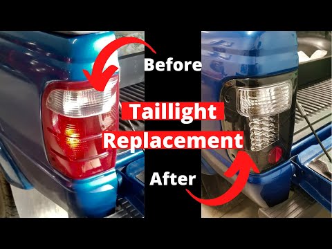 How to Replace the Taillights on a 93-2010 Ford Ranger (Mazda B Series) | *New Spyder Taillights*