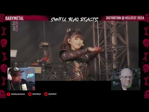 Entering HellFest! Synful Blaq Reacts - BABYMETAL - Distortion (Live 2024) *Reaction*