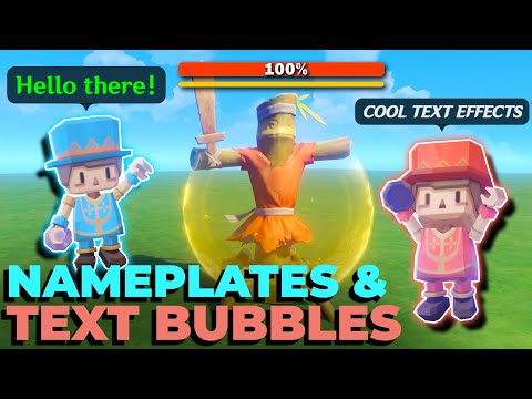 FULL GUIDE on Nameplates and Text Bubbles in Miliastra Wonderland | Creator Tutorial
