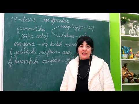 # ONA TILI. 19-dars. MORFEMIKA