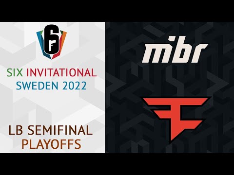 MIBR vs FaZe @Game 3 - Bank | Six Invitational 2022