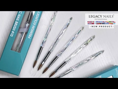 🚨NEW PRODUCT🚨 PREMIUM KOLINSKY NAIL BRUSH │ LEGACY NAILS
