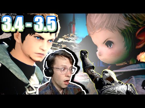FFXIV HEAVENSWARD FINAL PATCHES | 3.4 - 3.5 Reaction | I Played Final Fantasy 14 for the First Time
