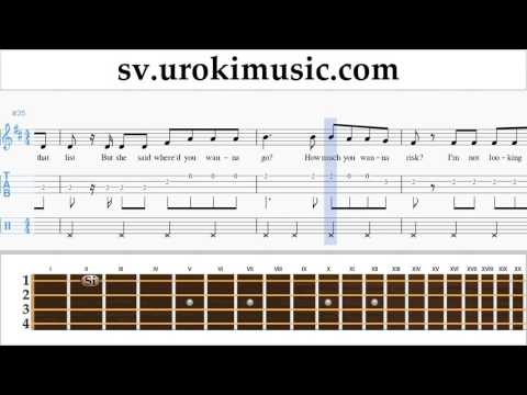 Lär Dig Spela Ukulele The Chainsmokers & Coldplay - Something Just Like This Tabs Nybörjare Del 2