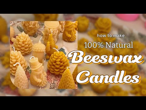 How to Make Beeswax Candles | DIY Step-by-Step Tutorial for Beginners