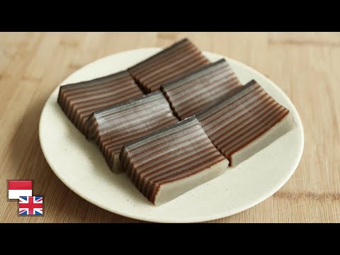 Kenyal Gurih Manis! Resep KUE LAPIS PEPE COKELAT