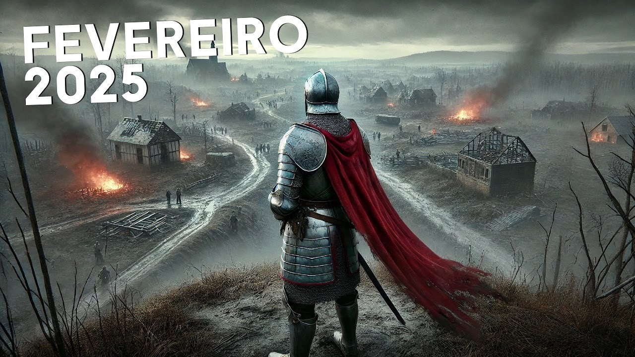 TOP 10 : NOVOS JOGOS EM FEVEREIRO DE 2025! | PS5, XSERIES, PC, PS4, XONE, SWITCH