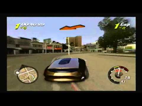 L.A. Rush PS2: Hollywood Street Race 2