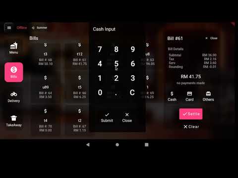 Flutter cashier POS - glassphism design pt3