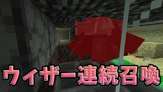放置可能な自動ウィザー討伐装置の作り方[気分的マイクラ]