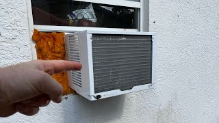 How to Clean A Really Dirty Window ac Unit (Air Conditioner Unit) The Easy Way!