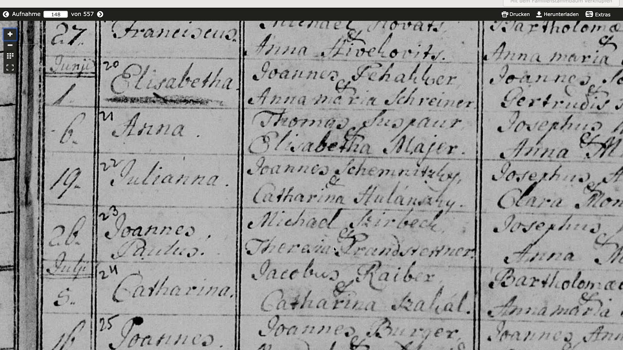 Namens-Index Familysearch