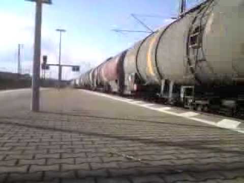 Kesselwagenzug durch Vaihingen/Enz