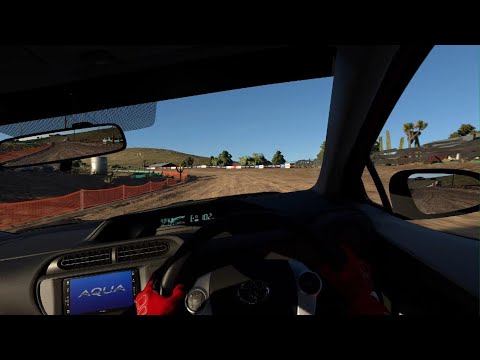 GT7 | Driving on a Rally Track with my Aqua Hybrid car