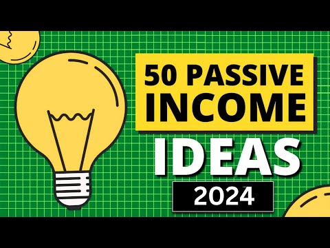 50 Passive Income Ideas for Financial Freedom in 2021