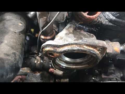 85 Mercedes 300D Belts & Cooling System pt1