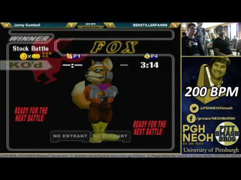 200BPM | Jonny Gumball (Sheik) vs. Taki (Fox) | Wave B Pools